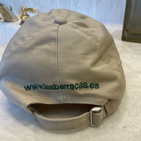 Hat / Cap, NWOT, Tan with Green Wings, Adjustable Size, one of two - Picture 4 of 8